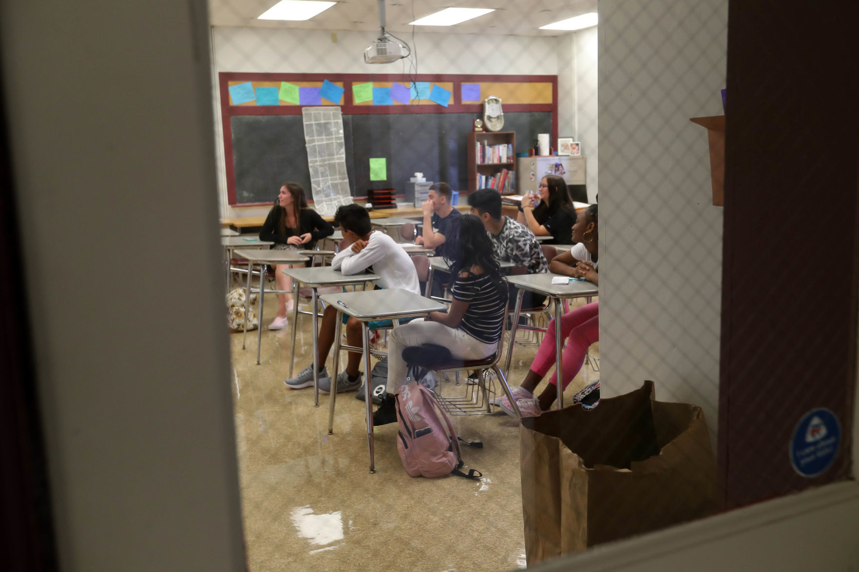 First day of school for Wildwood Middle and High school